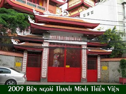 Image result for 2009, Thanh Minh Thiền Viện là một ngôi chùa đồ sộ tại số 90 Trần Huy Liệu
